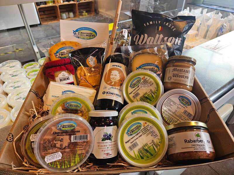 Geschenkmandje door u samen te stellen