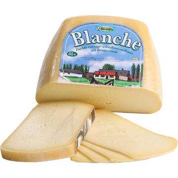 blanche half met stuk en schel