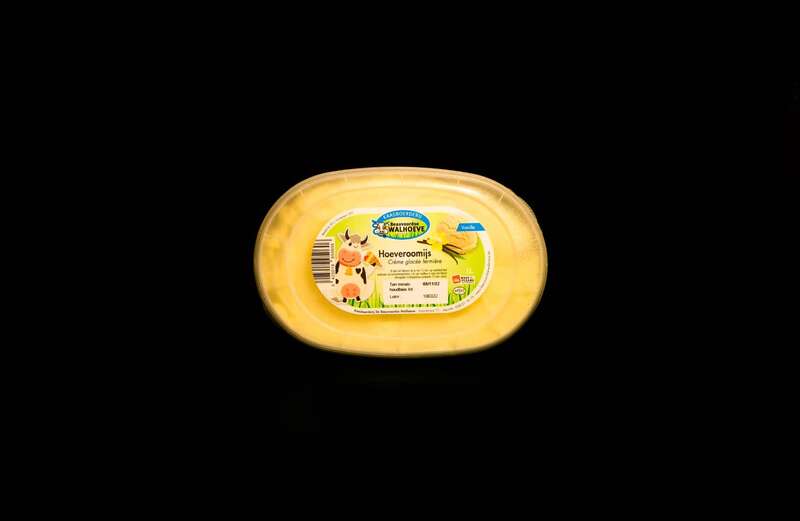 ijs 1liter vanille zwart (Groot)